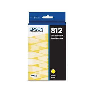 EPSON　インク　 SC1Y35 Epson 812XL DURABrite Black Cyan Magenta Yellow Ultra High Yield
