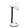 Simple Designs Basic LED Desk Lamp, 14.25", White (LD1003-WHT)~#|#~81BEA3AD-63D8-4149-8CDE4635F3DE9EA3_sc7