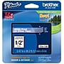 Brother P-touch Laminated Label Maker Tape, 1/2" x 26-2/10', White on Clear (TZE-135)~#|#~81C723C9-046C-476C-AD438C393F9285B1_sc7