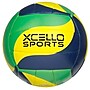 Xcello Sports Volleyballs with Pump, Green/Navy/Yellow and Blue/Yellow/White, 2/Pack (XS-VB-2-ASST-3)~#|#~81C9F0DF-F3C0-445E-BD66DF3F76DD3622_sc7