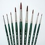 Silver Brush Ruby Satin Round Brushes, 9/Pack (SLVRS2599)~#|#~81CB8E70-2956-45BD-BDC9577E699459FC_sc7