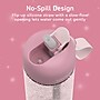 bentgo Plastic Water Bottle, 15 oz., Petal Pink Glitter (BGKDWB1-PP)~#|#~81CD114F-F2FA-4C9C-8A2FFBBD3CFB9721_sc7