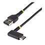 StarTech USB-A to USB-C Charging Cable Right Angle, 1ft, Black (R2ACR-30C-USB-CABLE)~#|#~81CE43FB-B488-4B04-BDB4DFF469EBF076_sc7