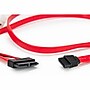 Rocstor 3' Slimline SATA 3.0 to SATA 3.0/LP4 Adapter Cable, Female to Male, Red (Y10C869-RD)~#|#~81DC30F3-7DFE-4AE1-9846DEC563D72471_sc7