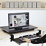 Mount-It! Clamp-On Under Desk Keyboard and Mouse Drawer Platform, Black (MI-7143)~#|#~81E7FA2D-379A-4C48-83429EA1B174547C_sc7