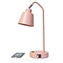 Simple Designs Sleek Essentials LED Desk Lamp, 16", with USB Ports, Blush Pink (LD1071-BPK)~#|#~81EB312D-1DF0-40C8-94315FBCF8A3CDEC_sc7