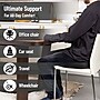 Mind Reader Memory Foam with Gel Core Office Chair Ergonomic Orthopedic Cushion, Black (GELCUSH-BLU)~#|#~81F2F9F1-A84C-4531-B534BE046F9175D2_sc7