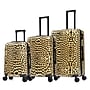 InUSA Prints 3-Piece Hardside Spinner Luggage Set, TSA Checkpoint Friendly, Cheetah Animal Print (IUAPCSML-CHE)~#|#~81F5FBB2-5A30-4440-A1835C34B986748E_sc7