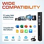 Delton LP21 2.4GHz Wireless Presentation Remote with Laser Pointer, Black (DLP21)~#|#~81F70D1F-2E5C-42EC-A70221922D4B6E57_sc7