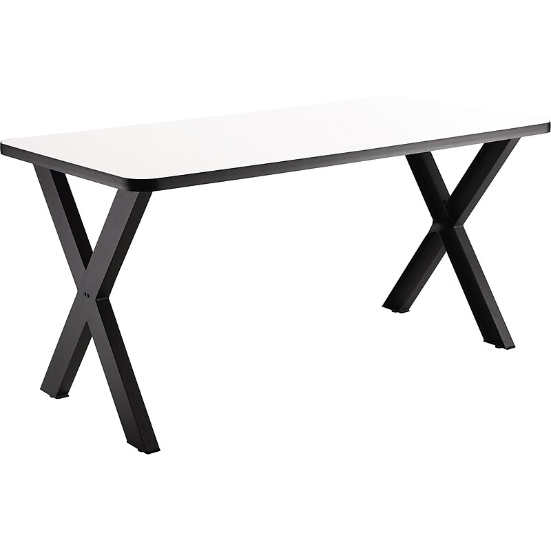 NPS CLT Series Whiteboard Top Collaborator Table, 30" x 72" (CLT3072D2WB) image 1