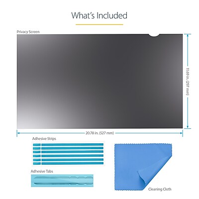 StarTech Anti-Glare Screen Protector for 23.8" Widescreen (16:9) - Thumbnail 5