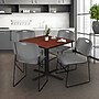 Regency 48-inch Square Laminate Cherry Table with 4 Zeng Stack Chairs, Gray (TB4848CH44GY)~#|#~8200708F-9FEA-417C-915EAA10723CAF04_sc7
