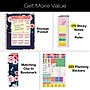 2027 Excello Brands 9" x 11" Weekly & Monthly Standard Planner, Paperboard Cover, Navy Floral (FSHN-CY27-8511-84)~#|#~82018BE7-B5D5-4010-B0E652194E701AC7_sc7
