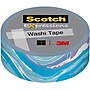 Scotch® Expressions Washi Tape, 0.59" x 10.91 yds., Blue Marble Design (C314-P111)~#|#~8202A69C-0657-40F3-87247365484065BD_sc7