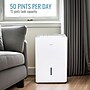 Keystone Energy Star 50-Pint Portable Dehumidifier with Drain Pump, 3-Speed, Covers up to 4,500 sq. ft., White (KYSTD50PAE)~#|#~8203B827-9947-4CBC-A452D1A9671DA99D_sc7