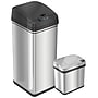 iTouchless Stainless Steel Sensor Trash Can Combo Pack, Silver, 13 gal. and 2.5 gal (CDZT1302SS)~#|#~8203E210-8BC0-4FA6-B0B0E9617B8BC5A3_sc7