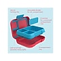 bentgo Pop Lunch Box, Flame Red/Turquoise (BGOPOP-FL)~#|#~820464A3-38B8-4F93-AE794889BBE4E222_sc7