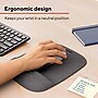 Staples TECH Gel Non-Skid Mouse Pad/Wrist Rest Combo, Gray (79055)~#|#~8206C0D8-7088-4FDD-89C37BED6227A39B_sc7