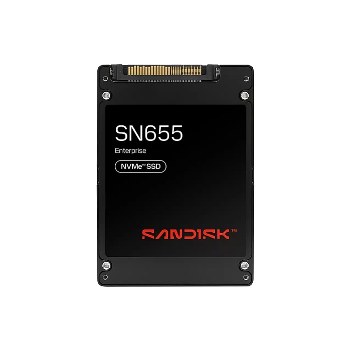 SanDisk SN655 61.44TB U.3 PCIe Gen4 NVMe Solid State Drive, TLC 3D