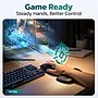 Purely E280 Memory Foam Non-Skid Gaming Wrist Rests, Black (PCCE280BK)~#|#~820BD6DB-678D-4517-BEA57F0C5DF69F10_sc7