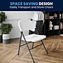 Flash Furniture HERCULES Series Plastic Folding Chair, White, 2/Pack (2DADYCD50WH)~#|#~82132B3C-0639-4D40-8D9C22FE51049C62_sc7
