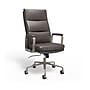 Staples® Shelton Ergonomic Leather Swivel Manager Chair, Gray (HG-70081)~#|#~82132C38-53D6-49C0-AC5D1A05D981F0F6_sc7