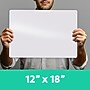 Flipside Melamine Handheld Dry-Erase Whiteboard, 12" x 18", 12/Pack (10012-12)~#|#~8217878F-5F78-462B-B3B82D7D53BD97BF_sc7