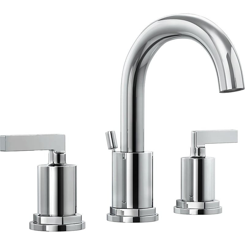 PROFLO Pixley 1.2 GPM Widespread Bathroom Faucet with Pop-Up Drain Assembly (PFWSC1860CP) image 1