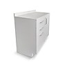 Viva Comfort 36.32'' Exam Room Storage Cabinet With 3-Drawers, Gray (ADI902-B-36-N-GRY)~#|#~82361F00-872C-4A46-9E01D9C81B87C0AF_sc7