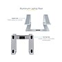 StarTech 10.2" x 10.2" Aluminum Laptop Stand, Silver (LAPTOP-STAND-SILVER)~#|#~8238FE58-37B0-47BA-86F6CD2ED0238E65_sc7