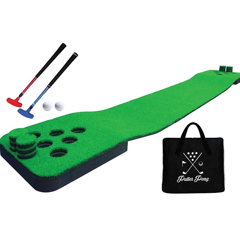 YardGames Putter Pong Golf Putting Game Set, Assorted Colors (PUTTERPONG-001) image 1