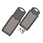 Centon DataStick PUSH 512GB USB 3.2 Gen 2 Flash Drive, Graphite (S1-U3.2J2-512G)~#|#~8243FA2A-E2F9-46D4-90019FD0E850667B_sc7