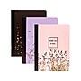 Pukka Pad Rochelle & Jess Composition Notebooks, 7.5" x 9.75", College Ruled, 70 Sheets, Assorted Colors, 3/Pack (9107-ROC)~#|#~82499CB5-2E7F-4307-8F41A7AB996E79E5_sc7