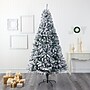 Nearly Natural 8-ft Flocked Rock Springs Spruce Artificial Christmas Tree (T1748)~#|#~824B5A4A-64EC-45E2-B7CAFDE609E4C4A5_sc7