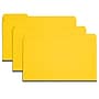 Smead Recycled Heavy Duty File Folder, 1/3-Cut Tab, Assorted, Legal Size, Yellow, 25/Box (22562)~#|#~824C473C-E136-4E89-A2BC37475D84679F_sc7