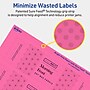 Avery Laser/Inkjet Rectangle Multipurpose Labels, 2" x 7", Bright Pink, 160/Pack (94243)~#|#~824C57FD-A16B-44AF-B5D6F66D05AA1437_sc7