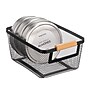 mDesign Metal Basket with Handles, Black/Natural (24353W)~#|#~824E4282-8370-4A33-A73FF5165117BC77_sc7