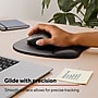 Staples TECH Foam Non-Skid Mouse Pad/Wrist Rest Combo, Black (ST63287)~#|#~82514EEB-AEDD-4C80-BA5A0908620E8A4E_sc7