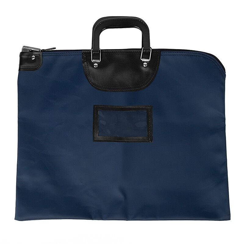 Bank Supplies Transit Bag, Navy Blue (611-11523-NB) image 1