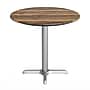 Flash Furniture TopGuard 31.25" Round Wood  Restaurant Dining Table and Base, Natural/Silver Base (STRD31NATT2222S)~#|#~8259A352-EA79-4D78-A396CD041D866489_sc7