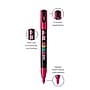 POSCA PC-3M Water Based Paint Marker, Fine Bullet Tip, Dark Red, 3/Pack (UBCPC3MDARKRED-3)~#|#~825D4BFD-00B3-407E-95E9519625203FE7_sc7