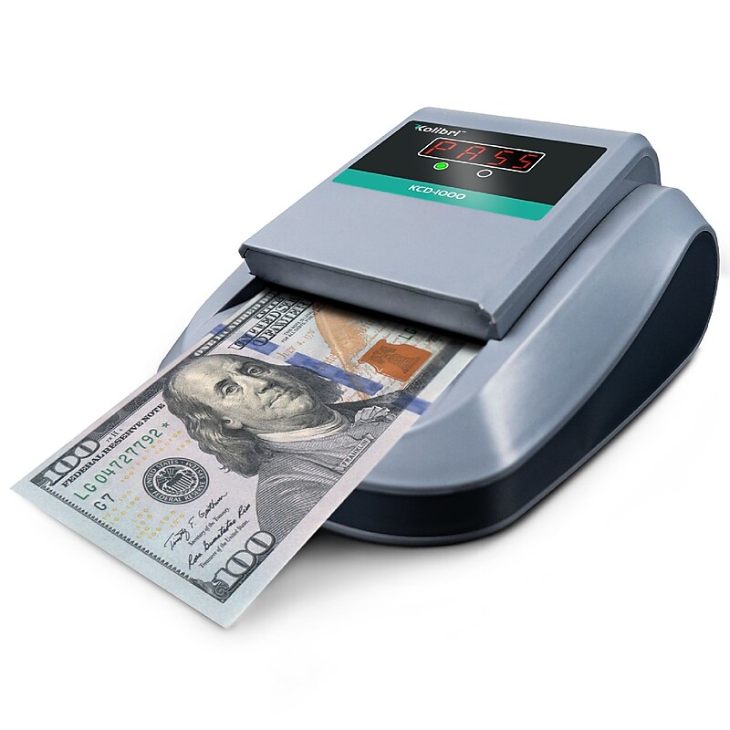 Kolibri KCD-1000 Counterfeit Detector, Gray (KCD-1000) image 1
