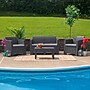 Flash Furniture Seneca Faux Rattan Chair, Loveseat and Table Set, Dark Gray, 4/Set (DADSF112TDKGY)~#|#~8261DBA6-6668-4E28-8D041CE577856A25_sc7