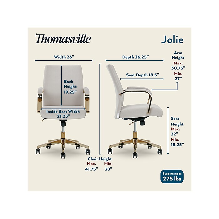 Tervina ablenkungs cream chair