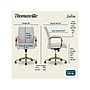 Thomasville Furniture Jolie Ergonomic Fabric Swivel Desk Chair, Light Gray (60068-LGRY)~#|#~82632996-A6D9-4822-9D2D84B7DA1E6CB7_sc7