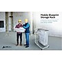 AdirOffice Metal Mobile File Cart with Lockable Wheels, White (613-WHI-KIT1)~#|#~8263FFA8-897F-4B11-A4F753A024957FD9_sc7