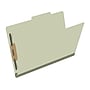 Ecom Folders Recycled Pressboard Classification Folder, 2" Expansion, Legal Size, Green, 25/Box (DV-T52-02-3GRN)~#|#~82660CA5-03DC-462D-966D030774B37843_sc7