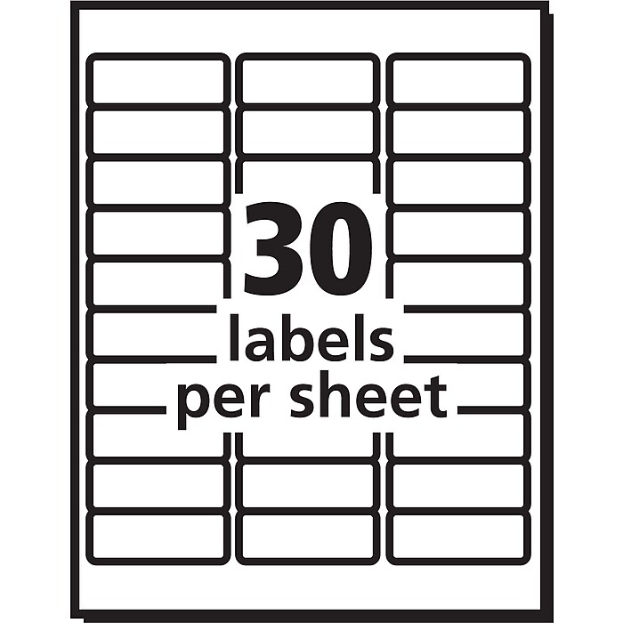 PRES-a-ply Laser/Inkjet Address Labels, 1