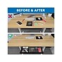 Mount-It! 2"H x 21"W Under-Desk Drawer, Black (MI-7294BLK)~#|#~826D9597-EB7D-4528-A539A860C22A4A18_sc7