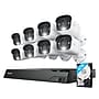 Reolink 8-Bullet Camera Indoor/Outdoor 4K+ 12MP PoE 4TB NVR Security Surveillance System, 16-Channel, White~#|#~826F5225-0476-4DE0-89A4CA2BBF387DD5_sc7